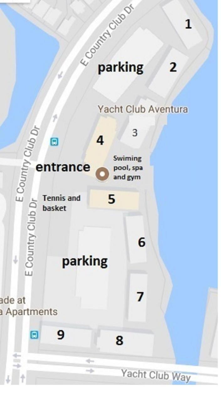 6-502 Amazing Water View - Three Bedrooms Aventura Εξωτερικό φωτογραφία
